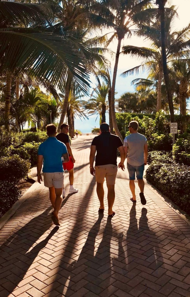 Team Photo in Miami, Florida